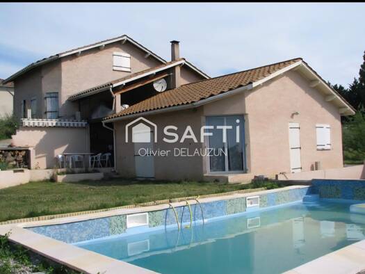 Maison à vendre 381 600 € 6 pièces 3 chambres 138 m² 1 700 m² de terrain Saint-Just-Chaleyssin 38540