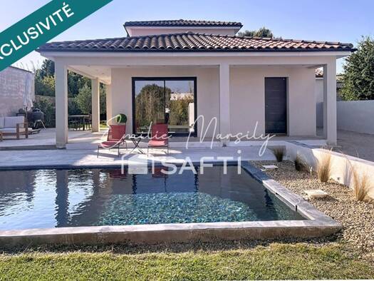 Maison à vendre 440 000 € 4 pièces 3 chambres 106 m² 582 m² de terrain Montfavet Pericentre Avignon 84000