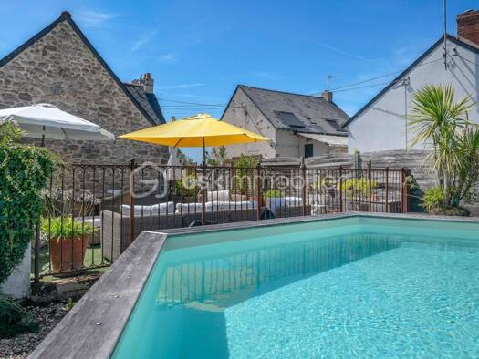 Maison à vendre 396 000 € 4 pièces 2 chambres 108 m² 775 m² de terrain Le Marais Guérande 44350