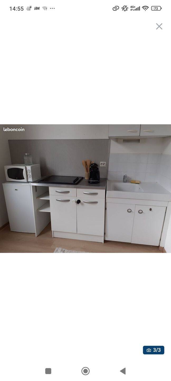 Appartement 1 pièce 25 m² · à Auxerre · 25 m² · 500 €/mois