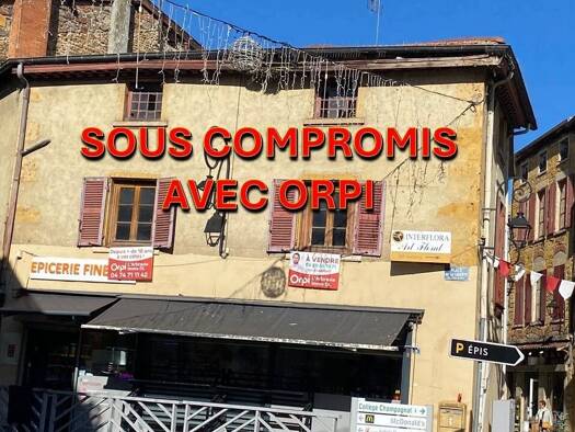 Duplex à vendre 95 000 € 2 pièces 1 chambre 1er étage Sud L'Arbresle 69210