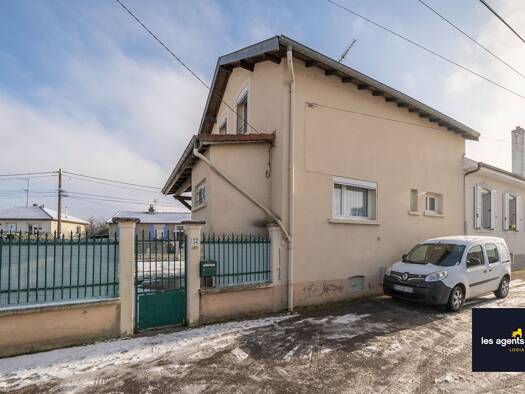 Maison à vendre 130 000 € 4 pièces 3 chambres 77 m² 529 m² de terrain Niederbronn Zola  Lunéville 54300