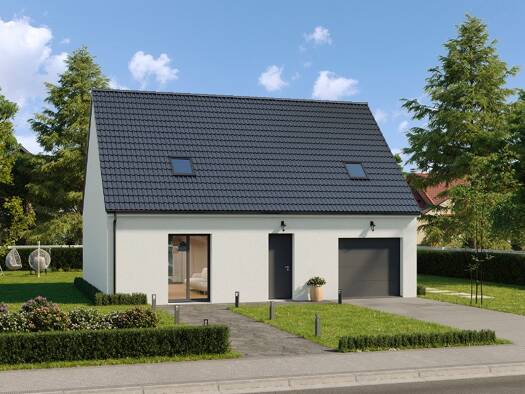 Terrain avec maison neuve à vendre 286 300 € 4 pièces 3 chambres 92 m² 250 m² de terrain Le Parterre Dourdan 91410