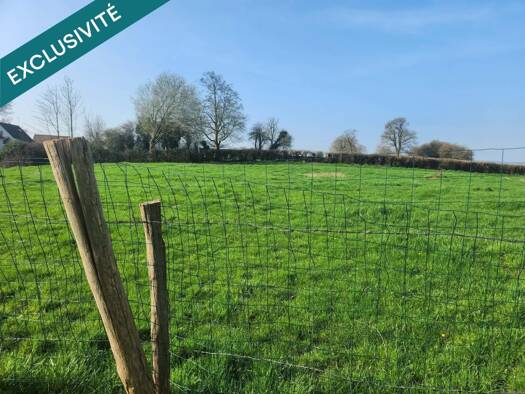 Terrain constructible à vendre 46 000 € 1 040 m² de terrain Nielles-lès-Bléquin 62380