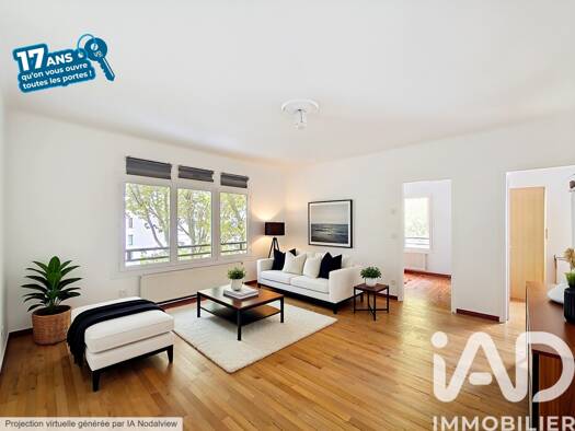 Appartement à vendre 180 000 € 3 pièces 2 chambres 53,9 m² Étage 2/3 Nord L'Île-Saint-Denis 93450