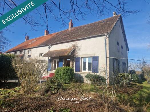 Maison à vendre 99 500 € 4 pièces 3 chambres 109 m² Coutansouze 03330