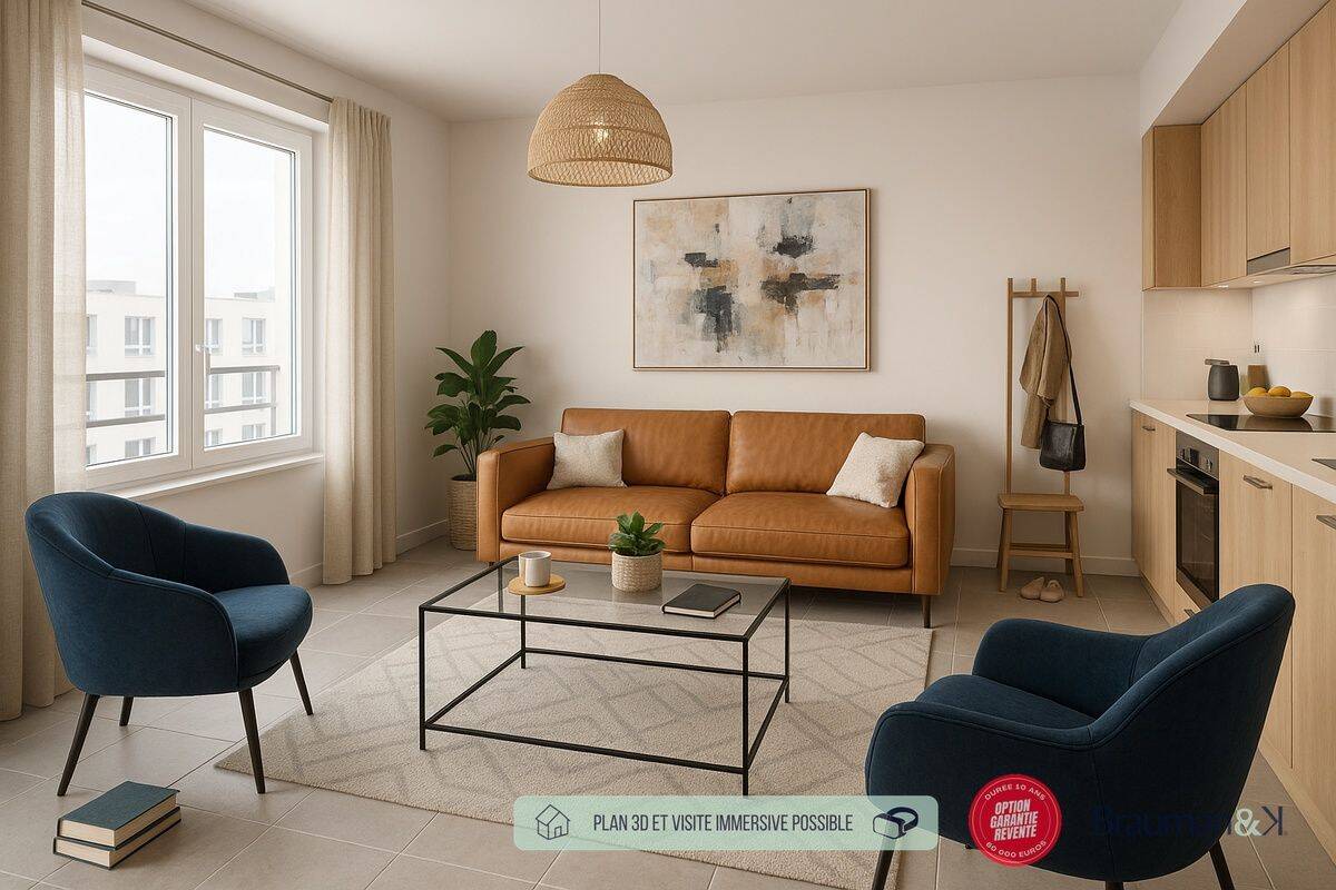 Appartement 2 pièces 42 m² · à Montlhéry · 42 m² · 162 202 €