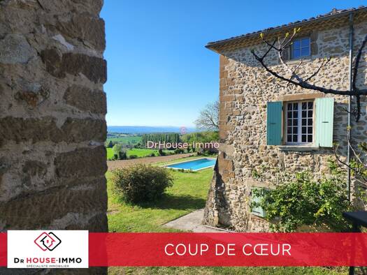 Maison à vendre 965 000 € 14 pièces 7 chambres 410 m² 4 433 m² de terrain La Baume-Cornillane 26120