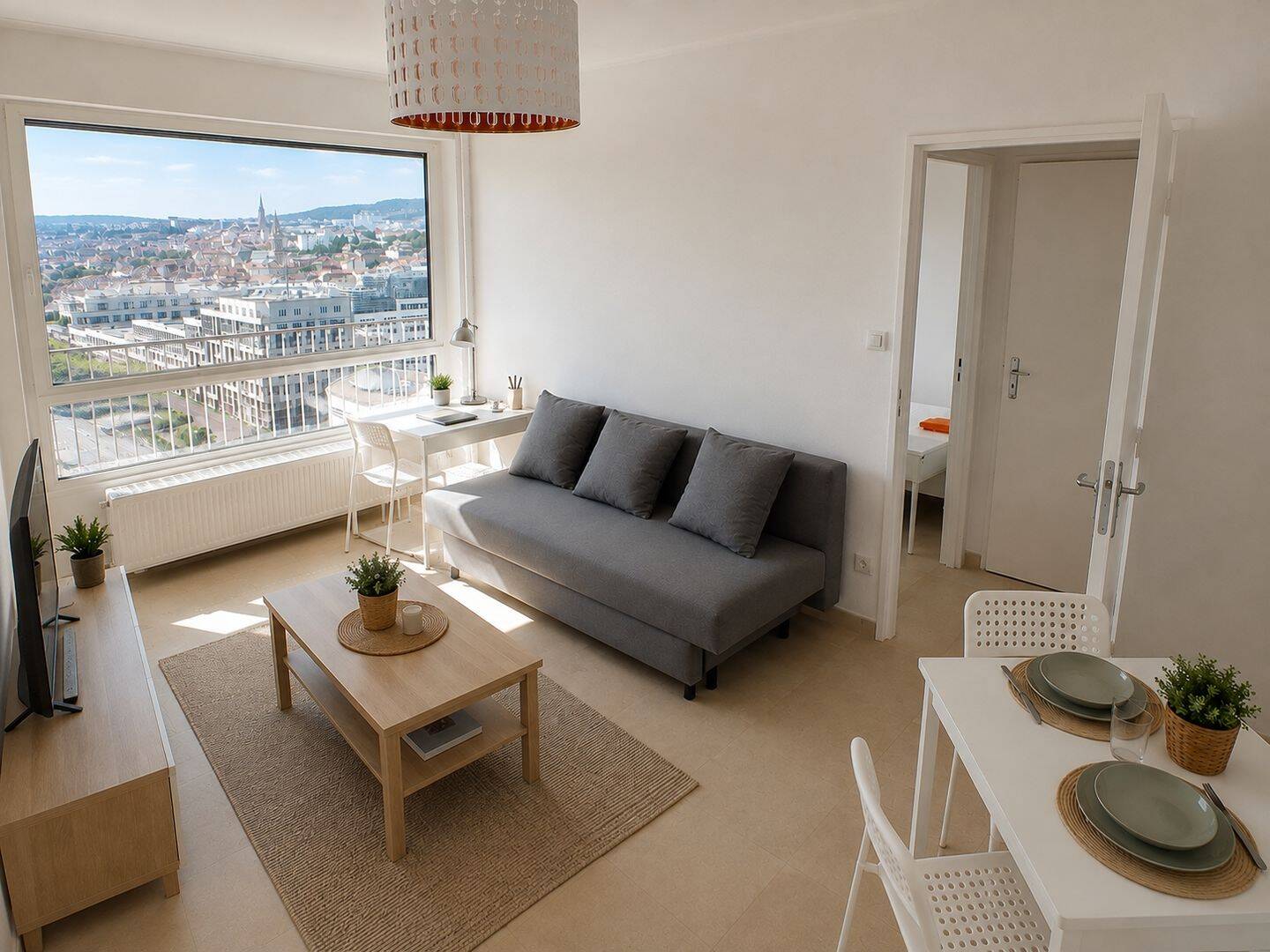 Appartement 2 pièces 34 m² · à Nancy · 34,4 m² · 655 €