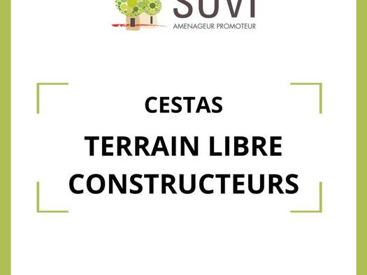 Terrain constructible viabilisé à vendre 235 000 € 610 m² de terrain Gazinet Sud Bouzet Cestas 33610