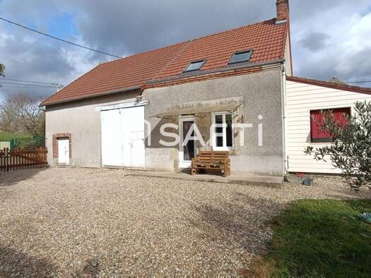 Maison à vendre 90 000 € 5 pièces 3 chambres 75 m² 749 m² de terrain La Forêt-du-Temple 23360