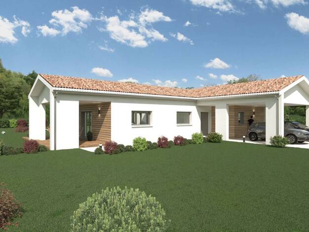 Terrain avec maison neuve à vendre 285 000 € 5 pièces 3 chambres 110 m² 514 m² de terrain Ouest Beaupréau-en-Mauges 49600