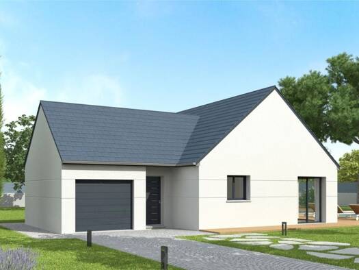 Terrain avec maison neuve à vendre 185 000 € 5 pièces 3 chambres 95 m² 700 m² de terrain Centre Ville Pont-Audemer 27500