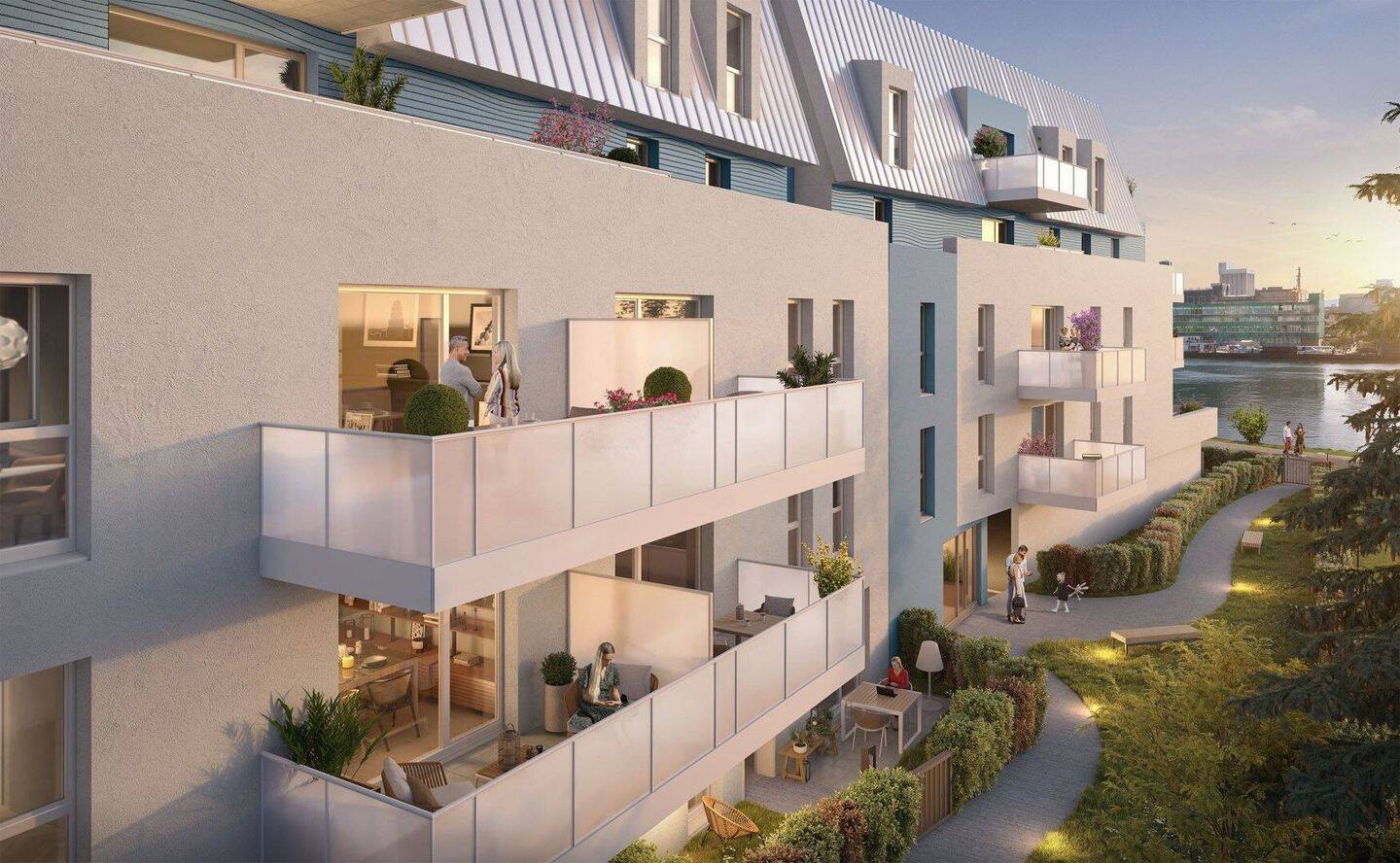 Appartement 2 pièces 41 m² · à Huningue · 41,3 m² · 197 700 €
