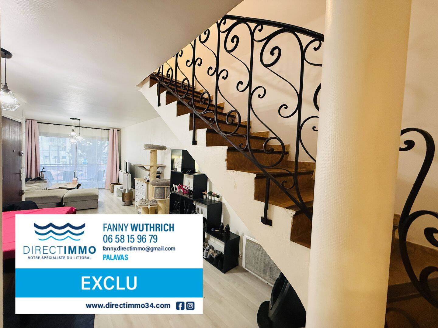 Appartement 3 pièces 77 m² · à Palavas-les-Flots · 76,6 m² · 265 000 €