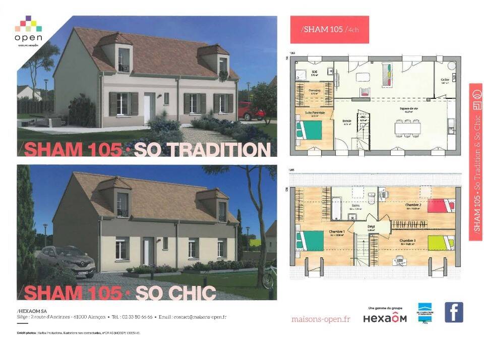 Maison 4 pièces 80 m² · à Gallardon · 80 m² · 259 872 €