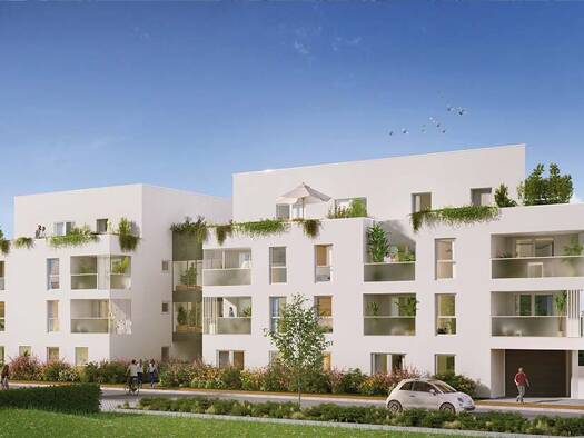 Appartement à vendre - neuf 369 000 € 4 pièces 3 chambres 77 m² RDC Balmes Bourlione Corbas 69960