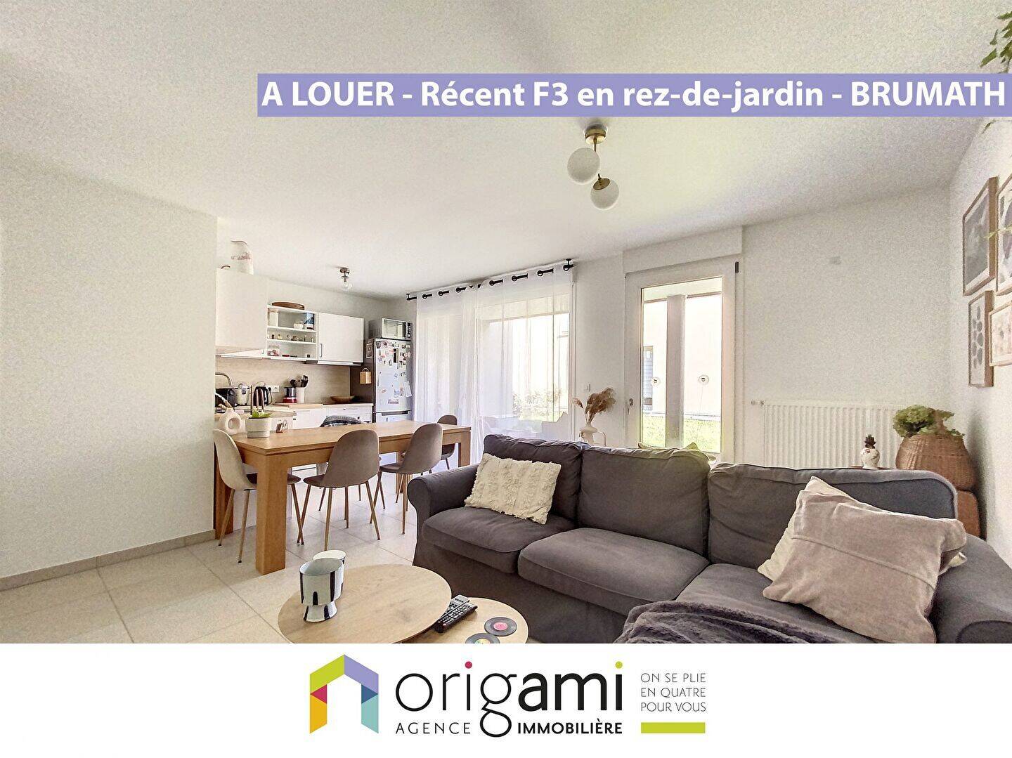 Appartement 3 pièces 61 m² · à Brumath · 60,9 m² · 875 €