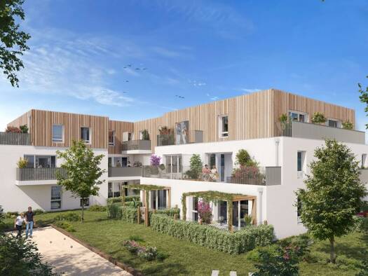 Appartement à vendre - neuf 244 000 € 3 pièces 51 m² Étage 1/2 dès le 31/12/2027 Lechet Guerande 44350