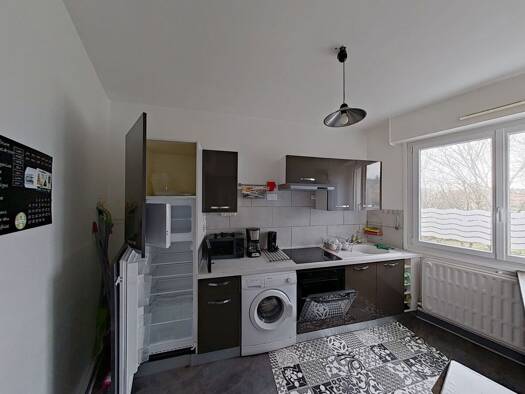 Appartement à vendre 129 000 € 2 pièces 1 chambre 43 m² Étage 2/3 Centre-Victoire Dunkerque 59140