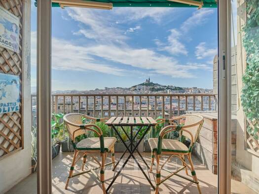 Appartement à vendre 520 000 € 3 pièces 1 chambre 75 m² Étage 7/7 Hôtel de Ville Marseille 2ème arrondissement 13002