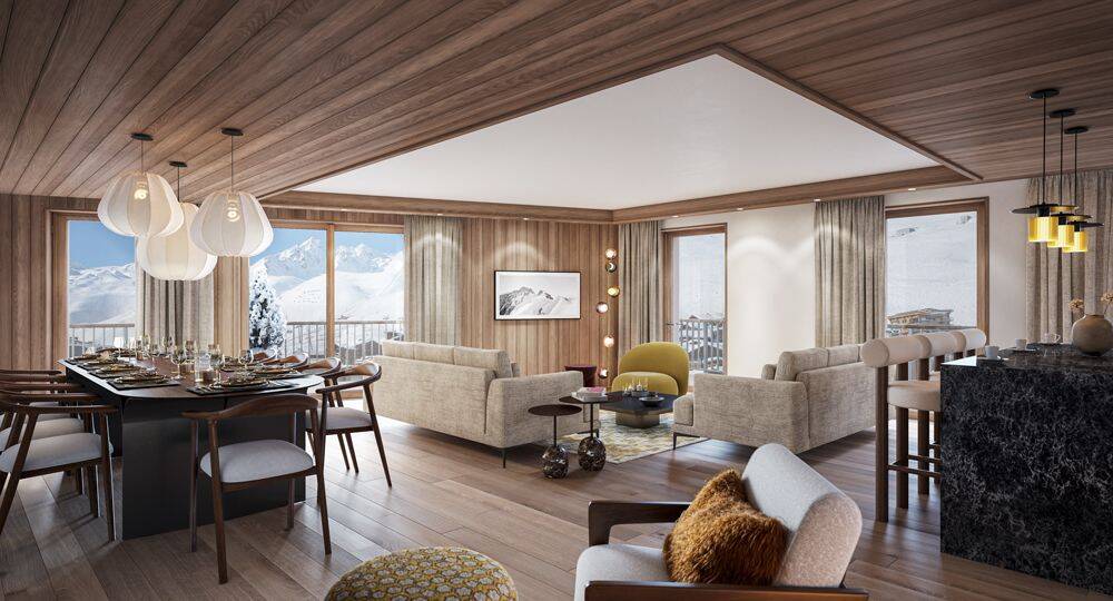 Appartement 4 pièces 102 m² · à Tignes · 101,9 m² · 2 291 400 €