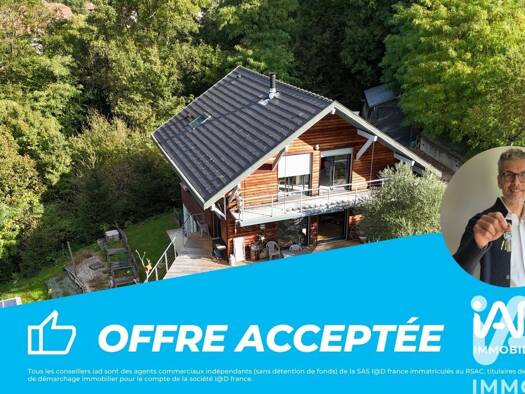 Maison à vendre 540 000 € 6 pièces 4 chambres 177 m² 1 550 m² de terrain Serrières-en-Chautagne 73310