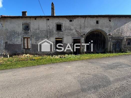 Maison à vendre 15 000 € 1 pièce 1 chambre 56 m² 596 m² de terrain Morizécourt 88320