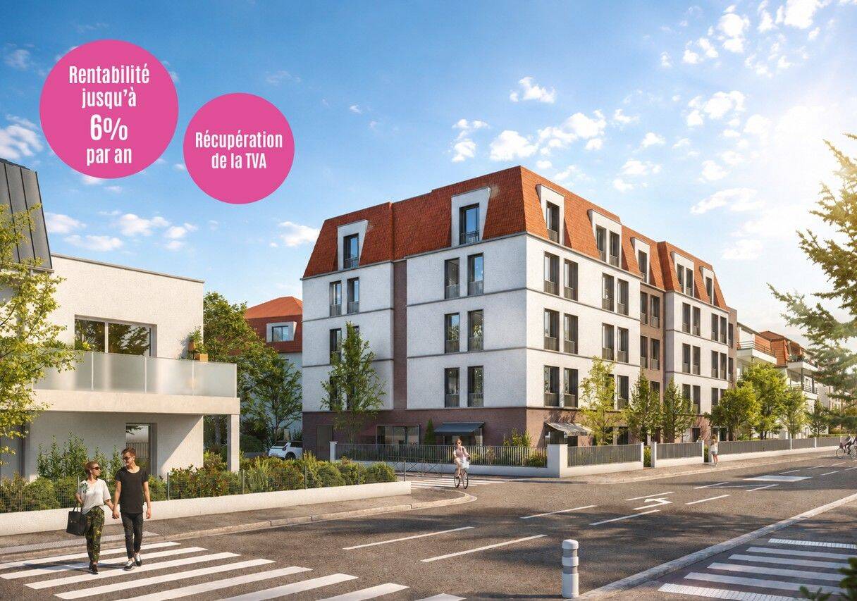 Appartement 1 pièce 19 m² · à Strasbourg · 19,5 m² · 117 100 €