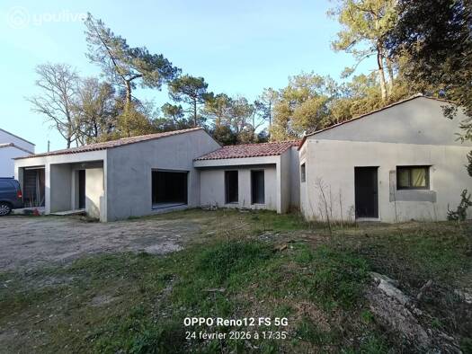 Maison à vendre 317 000 € 5 pièces 4 chambres 103,4 m² 1 471 m² de terrain Peripherie Saint-Jean-de-Monts 85160