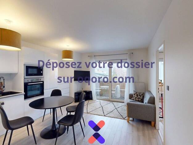 Appartement à louer 1 400 € 3 pièces 2 chambres 49,3 m² 3ème étage Romagny Annemasse 74100