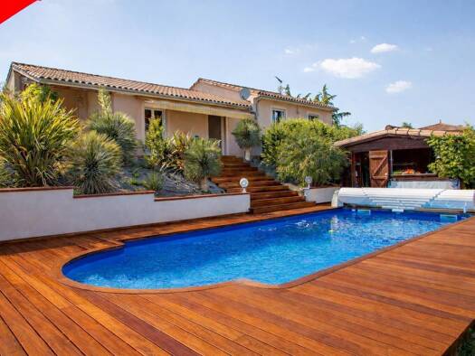 Maison de plain-pied à vendre 479 000 € 9 pièces 4 chambres 176 m² 1 750 m² de terrain Puygouzon 81990