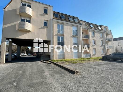 Appartement à louer 509 € 1 pièce 22,5 m² Étage 1/4 Montbernage-Pont Neuf Poitiers 86000