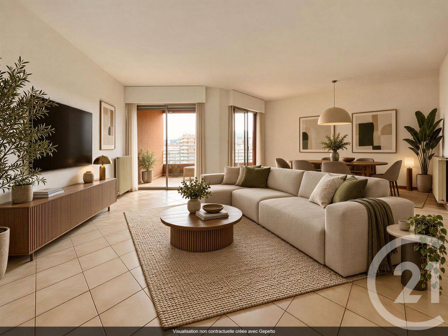 Appartement 4 pièces 98 m² · à Ajaccio · 98 m² · 1 190 €/mois