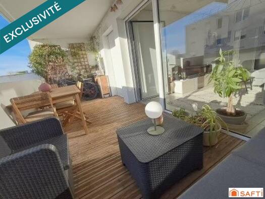 Appartement à vendre 220 000 € 3 pièces 2 chambres 68 m² Étage 3/5 Birambits Bègles 33130