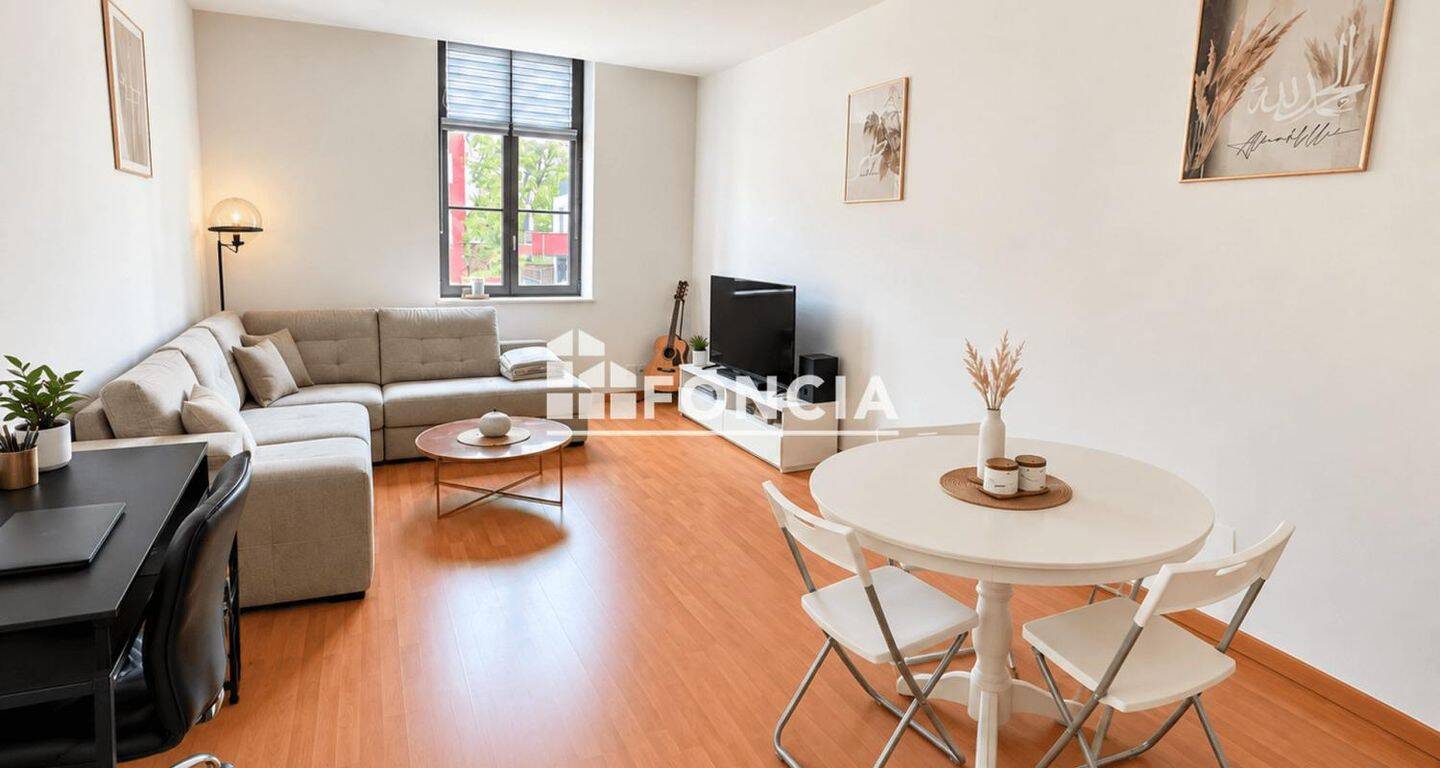 Appartement 2 pièces 53 m² · à Roubaix · 52,9 m² · 118 000 €