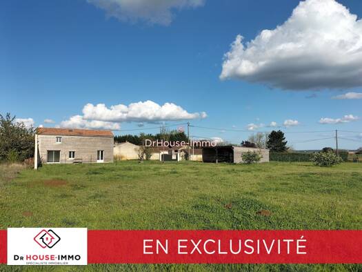 Maison à vendre 178 500 € 5 pièces 3 chambres 106 m² 1 678 m² de terrain Thurageau 86110