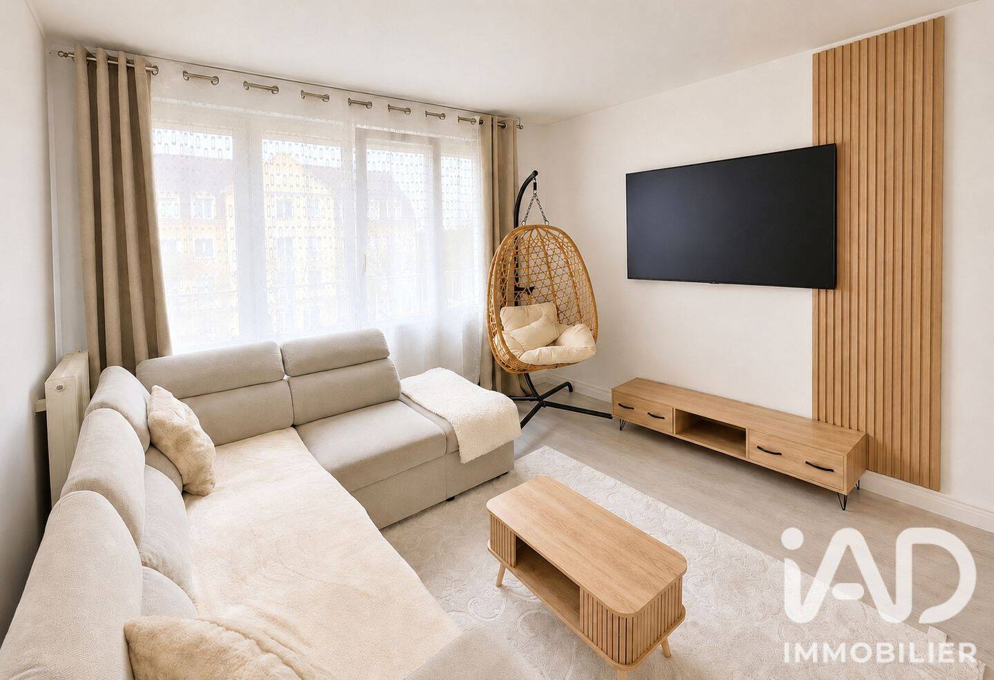 Appartement 3 pièces 59 m² · à Auxerre · 58,8 m² · 108 000 €
