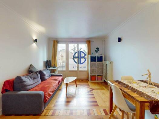 Appartement à vendre 185 000 € 3 pièces 2 chambres 42 m² RDC/3 Abbé Niort-Jean Moulin Le Blanc-Mesnil 93150