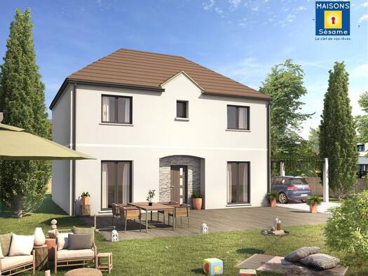 Terrain avec maison neuve à vendre 425 000 € 7 pièces 5 chambres 148 m² 719 m² de terrain Bornes Aux Dames-Les Fonds-Longues Raies Éragny 95610