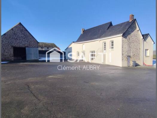 Maison à vendre 176 900 € 4 pièces 3 chambres 118 m² 2 000 m² de terrain Rive Gauche Changé 53810