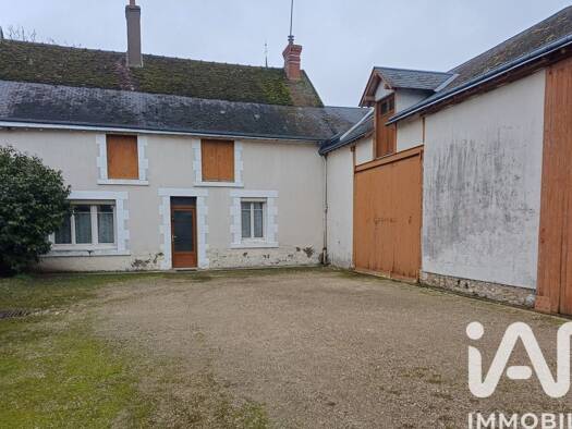 Maison à vendre 175 000 € 3 pièces 2 chambres 75 m² 930 m² de terrain Saint-Claude-de-Diray 41350
