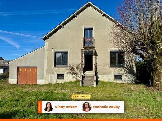 Maison à vendre 118 250 € 6 pièces 3 chambres 100 m² 1 200 m² de terrain Saint-Sulpice-les-Feuilles 87160