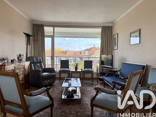 Appartement à vendre 189 000 € 4 pièces 3 chambres 96,8 m² Étage 6/6 Edouard Vaillant-Vauban-Barbieux Roubaix 59100