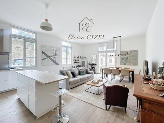 Appartement à vendre 278 000 € 4 pièces 3 chambres 112 m² RDC Centre-Baillet-Bodet Montlouis-sur-Loire 37270