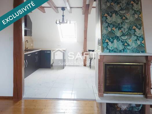 Duplex à vendre 97 000 € 3 pièces 2 chambres 65 m² Étage 2/2 Jean Jaurès Belfort 90000