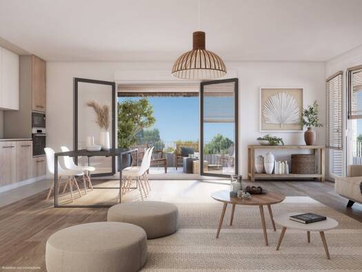 Appartement à vendre - neuf 338 800 € 4 pièces 3 chambres 81 m² Étage 3/4 Balmes Bourlione Corbas 69960