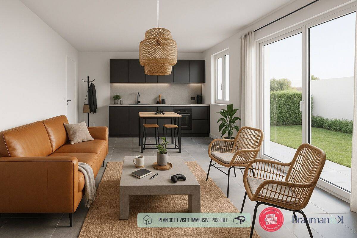 Appartement 3 pièces 62 m² · à Chartres · 62 m² · 215 000 €