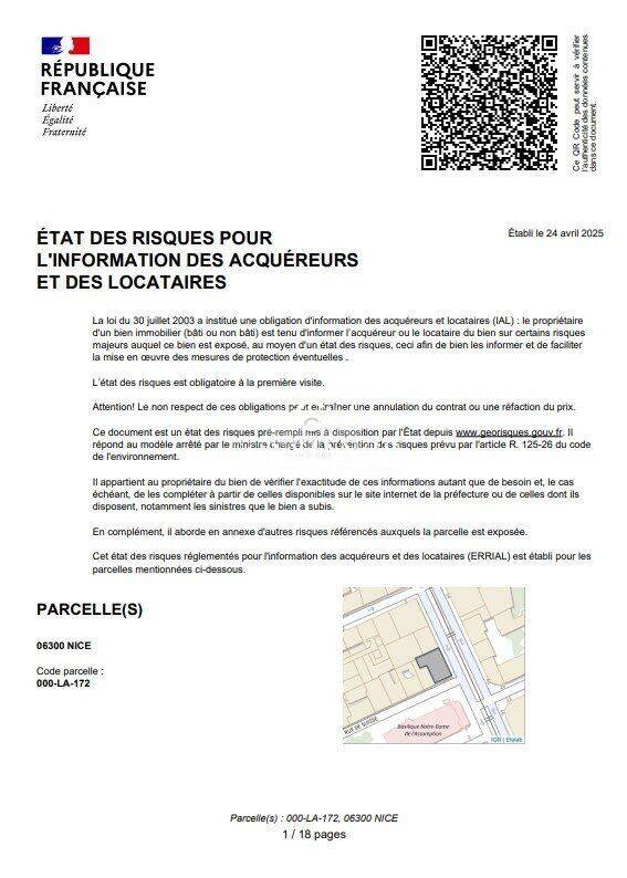 NICE - JEAN MEDECIN - 3/4 PIECES - MEUBLE - Location étudiante — 22