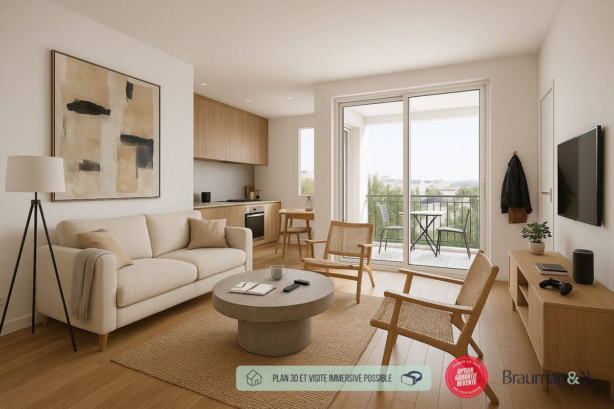 Appartement 2 pièces 42 m² · à Avignon · 42 m² · 154 000 €